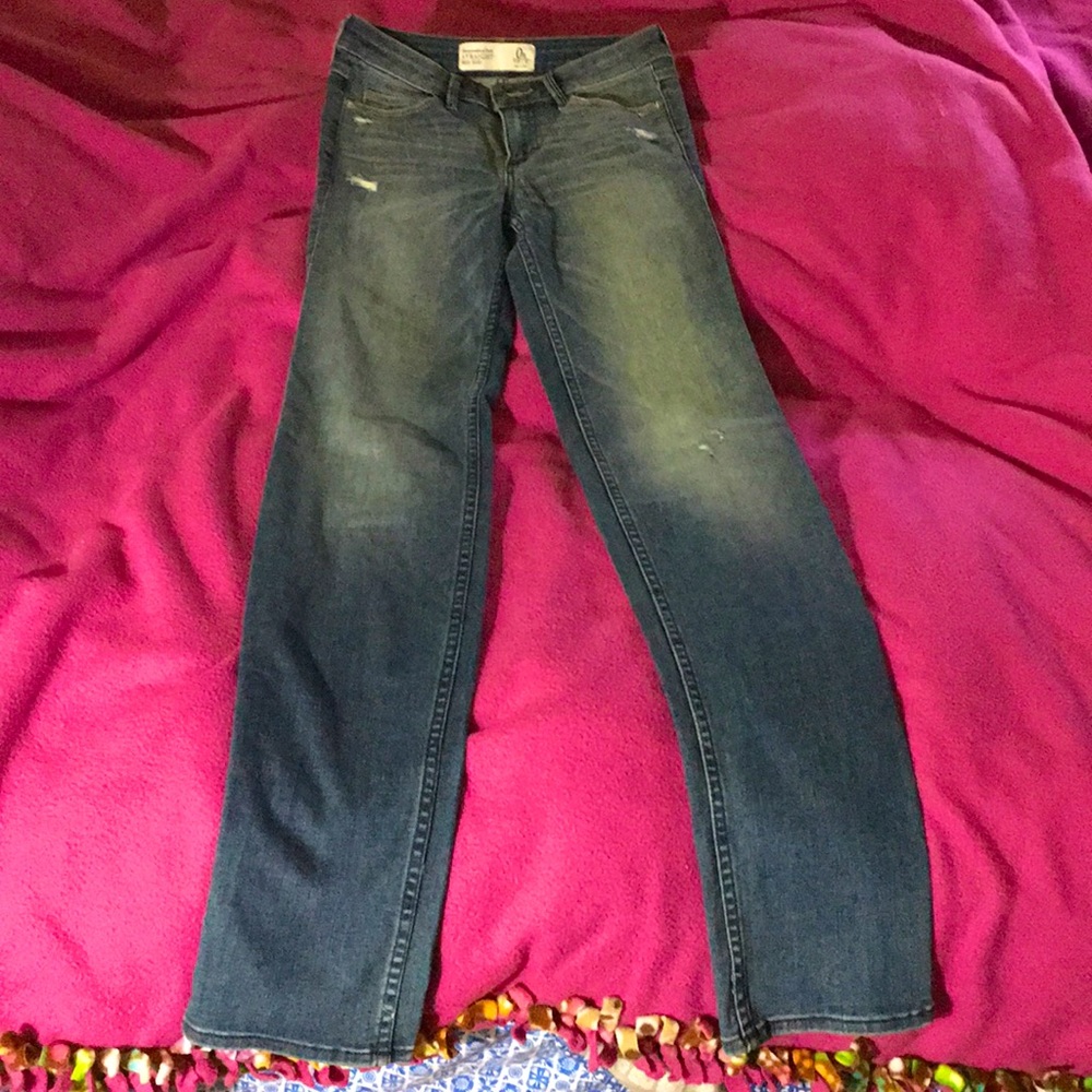 Abercrombie & Fitch Straight leg Mid-rise Jeans